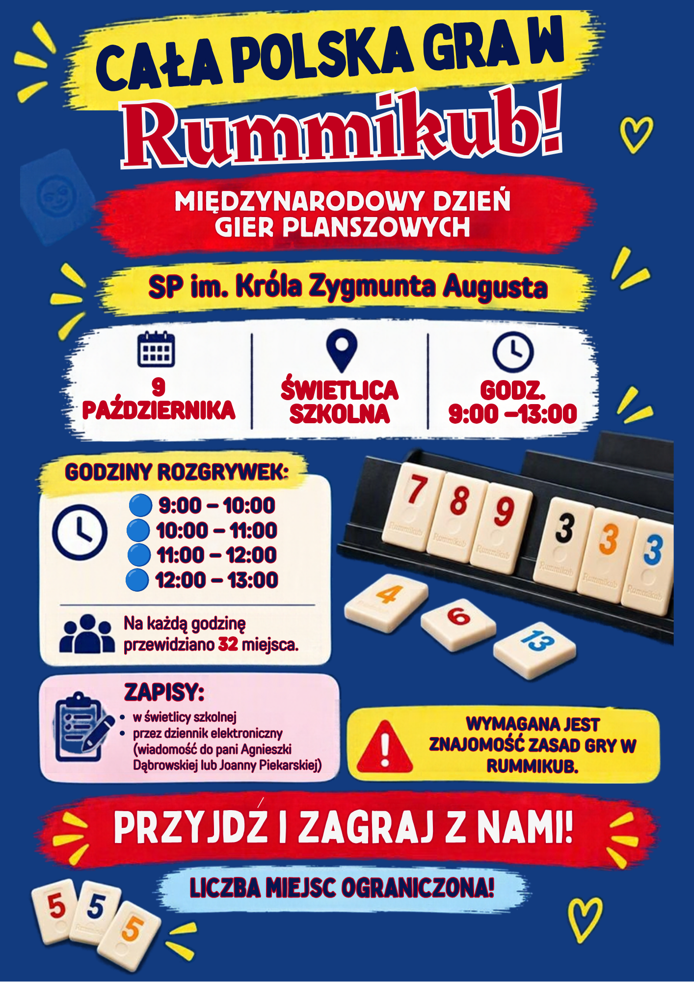 Międzynarodowy Dzień Gier Planszowych Rummikub