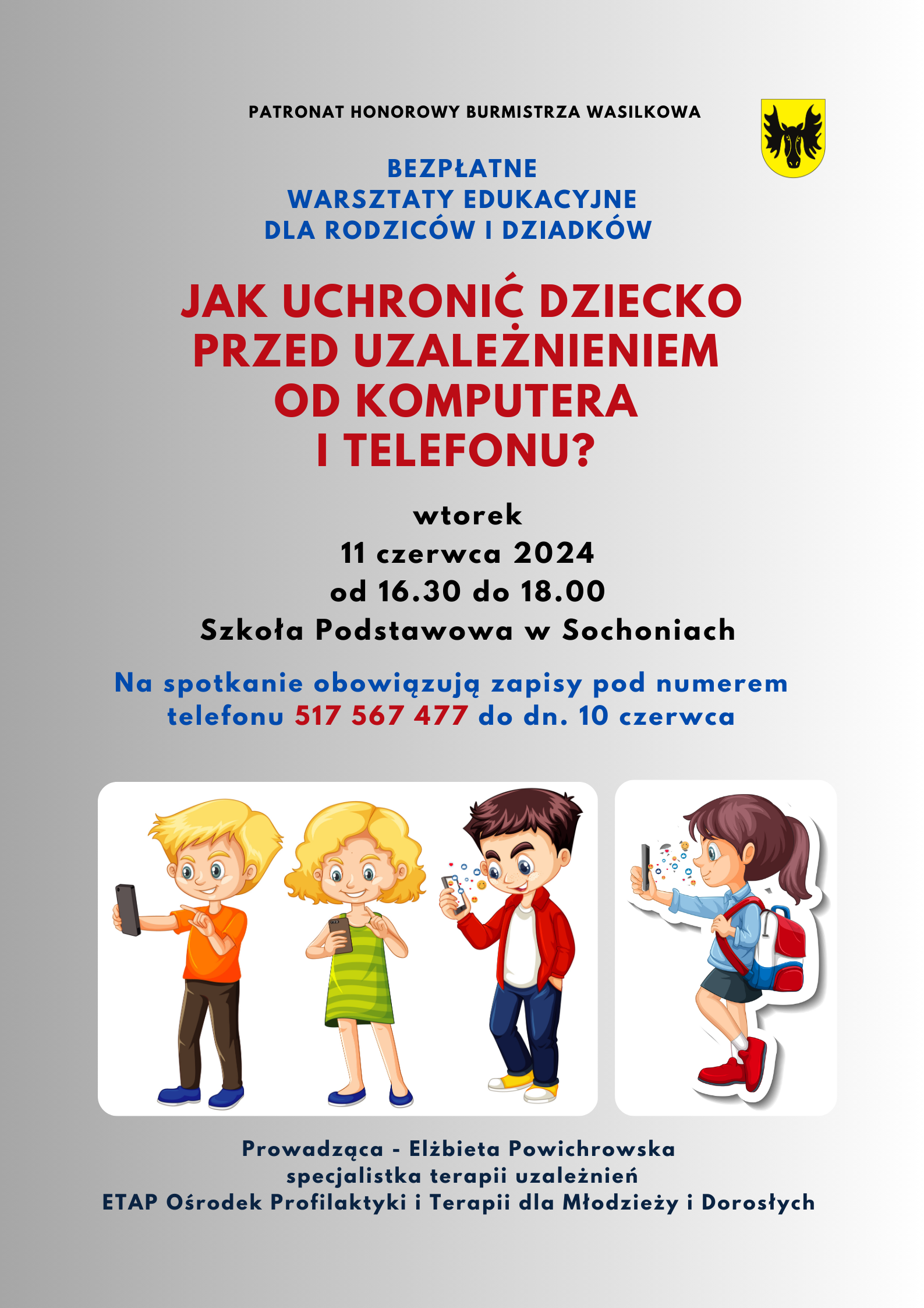 plakat patronat Sochonie warsztaty1